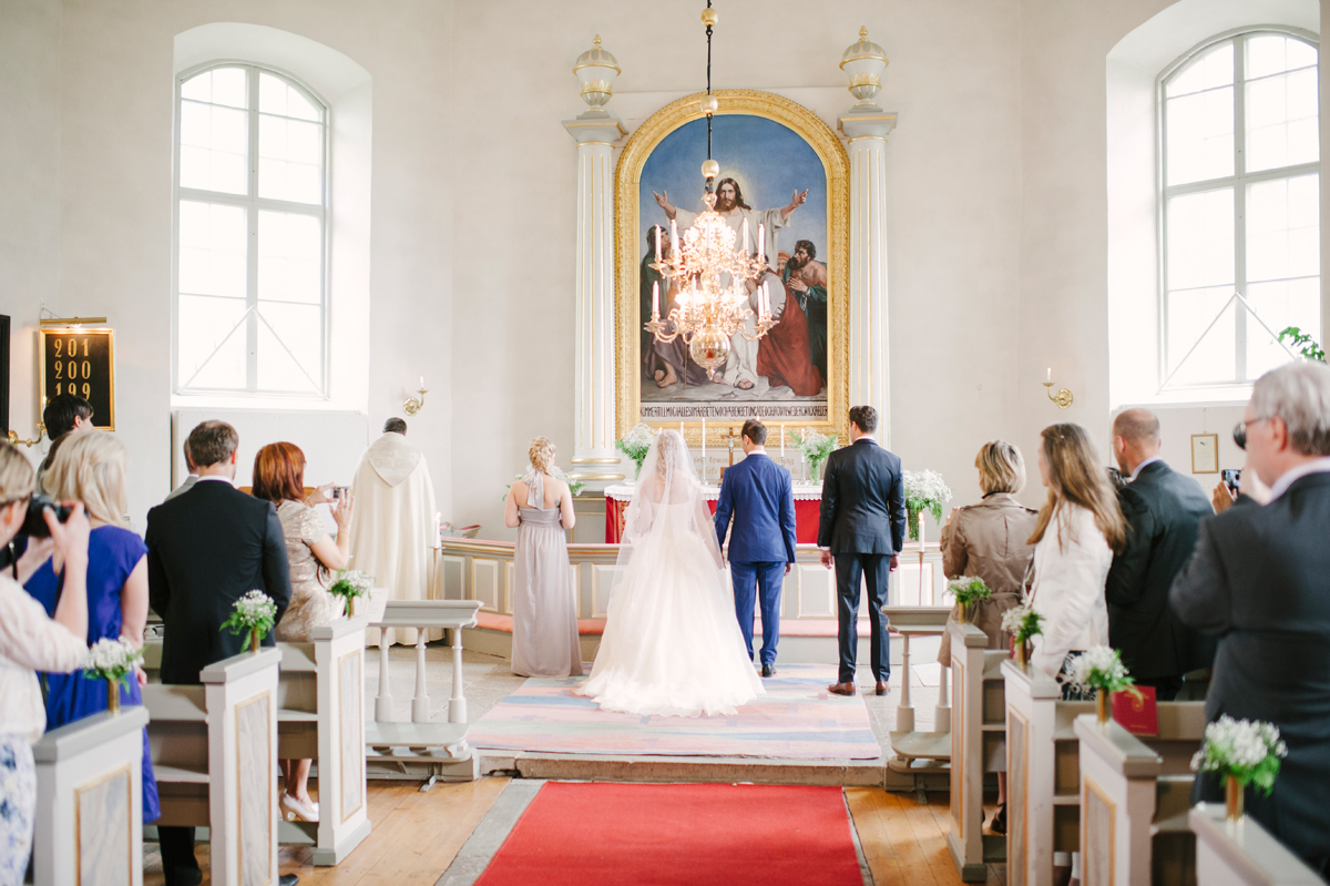 kyrkvigsel bröllopsfotograf