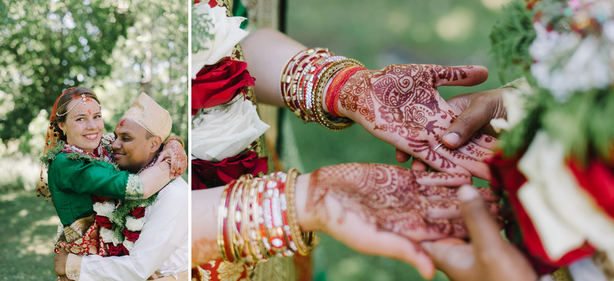 hennatatuering indiskt bröllop